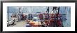 Shipping Containers, Victoria Harbor, Hong Kong, China by Audrey Welch Limited Edition Print
