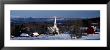 View Of Small Town In Winter, Peacham, Vermont, Usa by Panoramic Images Limited Edition Print