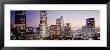 Skyscrapers At Dusk, Los Angeles, California, Usa by Panoramic Images Limited Edition Pricing Art Print