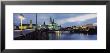 City Lit Up At Dusk, Dresden, Germany by Panoramic Images Limited Edition Print