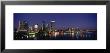 Buildings Lit Up At Night, Jacksonville, Florida, Usa by Panoramic Images Limited Edition Print