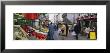 Group Of People In A Street Market, Rue De Levy, Paris, France by Panoramic Images Limited Edition Print
