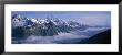 Aerial View Of Clouds Over Mountains, Swiss Alps, Switzerland by Panoramic Images Limited Edition Print