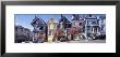 Cars Parked In Front Of Victorian Houses, San Francisco, California, Usa by Panoramic Images Limited Edition Pricing Art Print