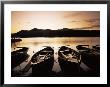 Sunset At Derwent Water, Keswick, Lake District, Cumbria, England, United Kingdom by Roy Rainford Limited Edition Print