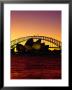 Sydney Opera House And Sydney Harbour Bridge At Sunset, Sydney, Australia by Richard I'anson Limited Edition Print