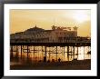 Brighton Pier At Sunset, Brighton, East Sussex, England, United Kingdom by Lee Frost Limited Edition Pricing Art Print