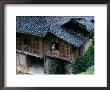 Zhuang Girl In Traditional Wood House, China by Keren Su Limited Edition Print