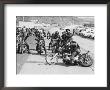 Hell's Angels Motorcycle Gang Members Preparing To Ride To Bakersfield by Bill Ray Limited Edition Print