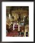 Church Interior Decorated For A Festival, Greece by Tony Gervis Limited Edition Print