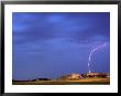 Lightning Strikes Buttes Near Scottsbluff, Nebraska, Usa by Chuck Haney Limited Edition Print