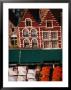 Markt Buildings And Umbrellas From The Belfort (Belfry), Bruges, West-Vlaanderen, Belgium, by Diana Mayfield Limited Edition Print