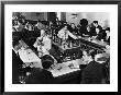 Bartender Prepares A Drink As Patrons Enjoy Themselves At Popular Speakeasy During Prohibition by Margaret Bourke-White Limited Edition Print