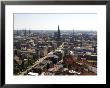 A View Over The City From Michaeliskirche, Hamburg, Germany by Yadid Levy Limited Edition Print