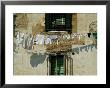 Laundry Hanging On A Line In Venice, Italy by Todd Gipstein Limited Edition Print