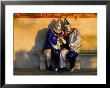 Couple Dressed In Masks And Costumes Taking Part In Carnival, Venice Carnival, Veneto, Italy by Lee Frost Limited Edition Pricing Art Print