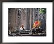 Offerings Made To Buddha At Angkor Wat by Steve Raymer Limited Edition Print