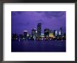 Twilight View Of The Miami Skyline by Richard Nowitz Limited Edition Print