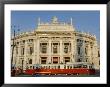 Hofburgtheatre With Tram, Vienna, Austria by Charles Bowman Limited Edition Print