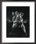 Stroboscopic Image Of Fbi Agent Del Bryce Drawing His Gun And Shooting From Crouching Position by Gjon Mili Limited Edition Pricing Art Print