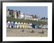 Beach Huts On The Seafront Of The Resort Town Of Southwold, Suffolk, England, United Kingdom by Robert Francis Limited Edition Print