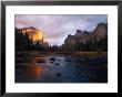 Evening Sun Lights Up El Capitan And The Merced River by Phil Schermeister Limited Edition Print