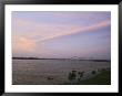 The Sun Sets On The Mississippi River At Memphis, Tennessee by Stephen Alvarez Limited Edition Print