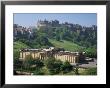 National Gallery And The Castle, Edinburgh, Lothian, United Kingdom by Roy Rainford Limited Edition Print