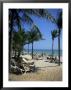 Tourists On The Beach, Playa Del Carmen, Mayan Riviera, Mexico, North America by Nelly Boyd Limited Edition Print