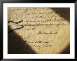 Close-Up Of Emancipation Proclamation With Abraham Lincolns Signature by Todd Gipstein Limited Edition Pricing Art Print