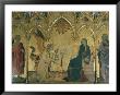 The Annunciation, Simone Martini, Uffizi, Florence, Tuscany, Italy by Walter Rawlings Limited Edition Print