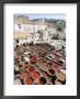 Elevated View Over Vats Of Dye, The Tanneries, Fez, Morocco, North Africa, Africa by R H Productions Limited Edition Print