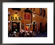 Outside Bar At Trastevere, Rome, Lazio, Italy by Izzet Keribar Limited Edition Print