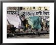 Pavement Dwellers At Kalighat Near Mother Teresa's Sanctuary, Kolkata (Calcutta), India by Tony Waltham Limited Edition Print