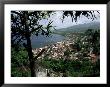 Coast And Town Of Saint Pierre From The Mouillage Area, Northwest Coast, Martinique, West Indies by Bruno Barbier Limited Edition Print