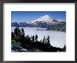 View Of Mount Baker From Artist's Point, Snoqualmie National Forest, Washington, Usa by William Sutton Limited Edition Print