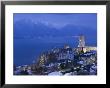 Montreux And Lake Geneva, Switzerland by Walter Bibikow Limited Edition Pricing Art Print
