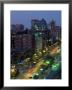 Boylston Street At Night, Boston, Ma by John Coletti Limited Edition Print