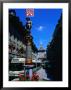 Trams On Marktgasse, Bern, Switzerland by Chris Mellor Limited Edition Print