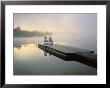 Chairs On Dock, Algonquin Provincial Park, Ontario, Canada by Nancy Rotenberg Limited Edition Print