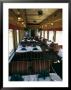 A Dining Car Aboard The Royal Hudson Steam Train by Michael S. Lewis Limited Edition Print
