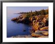 Rocky Shoreline, Acadia National Park, Maine, New England, Usa by Roy Rainford Limited Edition Print