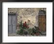 Tuscan Doorway In Castellina In Chianti, Italy by Walter Bibikow Limited Edition Print