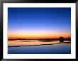 Sunset Over The Saltpans Outside Trapani, Sicily, Italy by Dallas Stribley Limited Edition Print