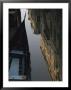 Gondola And Building Reflections In A Canal, Venice, Italy by Michael S. Lewis Limited Edition Print
