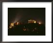 Floodlights Illuminate The Acropolis by James P. Blair Limited Edition Print