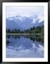 Mountains Of The Southern Alps Reflected In Lake Matheson, Canterbury, South Island, New Zealand by Robert Francis Limited Edition Print