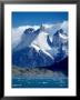 Cuernos Del Paine And Blue Waters Of Lake Pehoe, Patagonia, South America by Marco Simoni Limited Edition Print