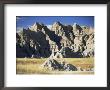 Part Of The North Unit Of Badlands National Park, South Dakota, Usa by Robert Francis Limited Edition Print