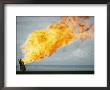 Oil Well Fire by W. E. Garrett Limited Edition Pricing Art Print